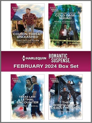 cover image of Harlequin Romantic Suspense February 2024--Box Set